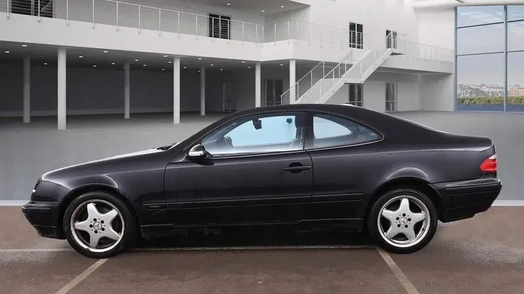 Used Mercedes CLK320 Avantgarde 2003 Black Cabriolet