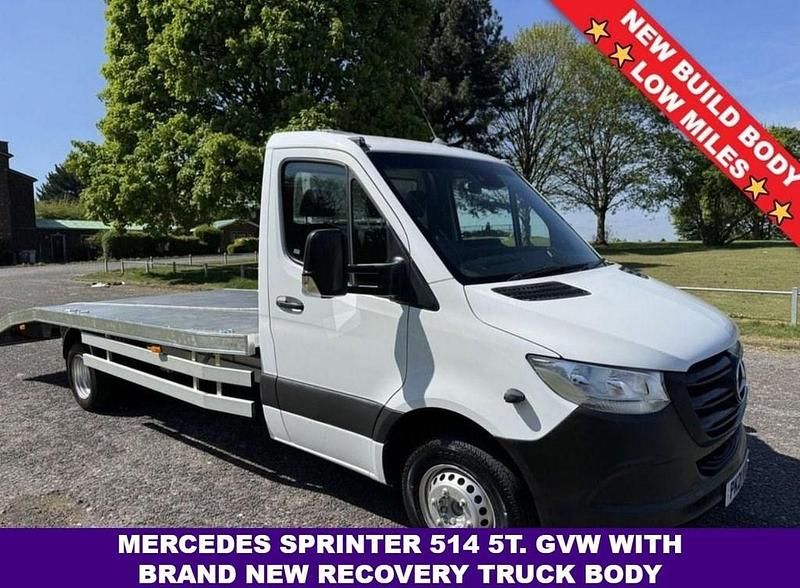 Used Mercedes Sprinter 141 HP (103 kW) 2021 White Van