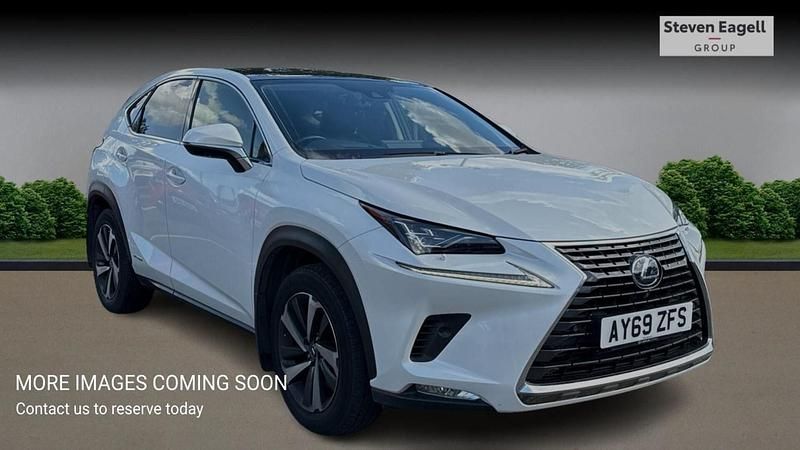 White Used 2019 Lexus NX300h SUV | £28,200 (Expensive) - Image 1/2