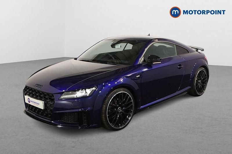 Used Audi TT Black Edition 245 HP (180 kW) 2023 Blue Coupe