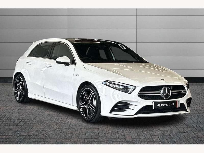 White Used 2019 Mercedes A35 AMG Premium Plus Hatchback | £26,793 (Super price) - Image 1/4