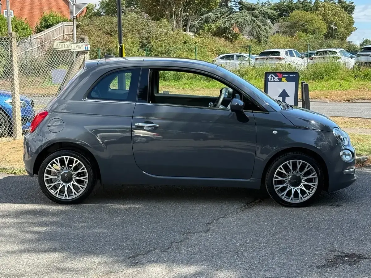 Used Fiat 500 Club 69 HP (50 kW) 2019 Grey Hatchback
