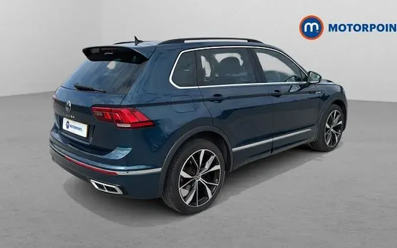 Used VW Tiguan R-line 150 HP (110 kW) 2023 Blue SUV