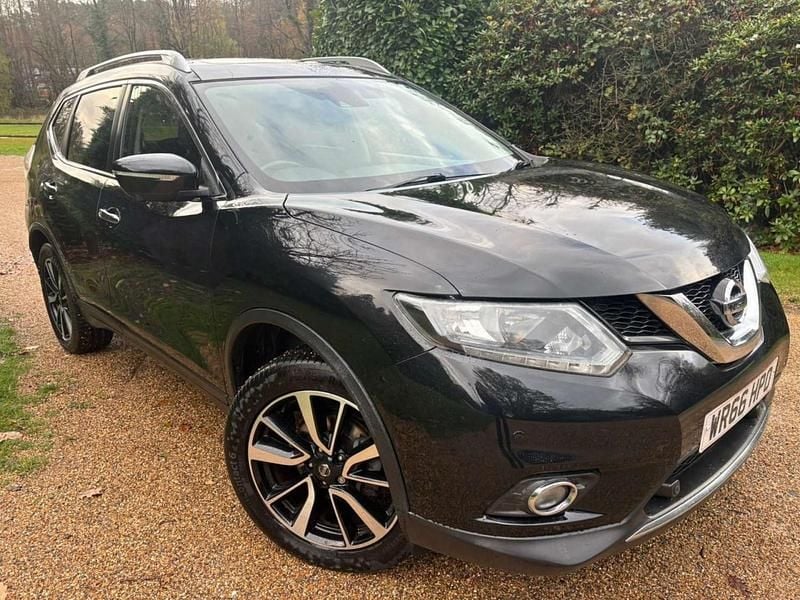 Black Used 2016 Nissan X-Trail N-TEC SUV | £8,666 (Good price) - Image 1/3