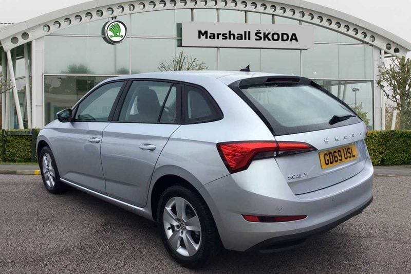 Used Skoda Scala SE 115 HP (84 kW) 2020 Silver Hatchback