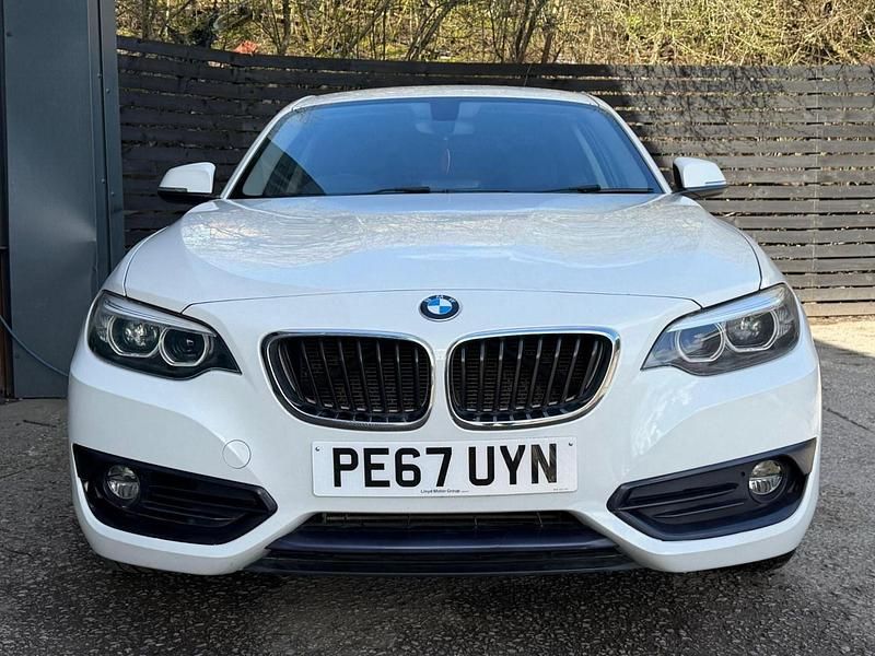 Used BMW 218 Sport Line 2017 White Coupe