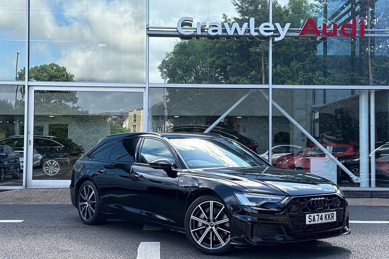 Black Used 2024 Audi A6 Black Edition Estate | £48,850 - Image 1/4