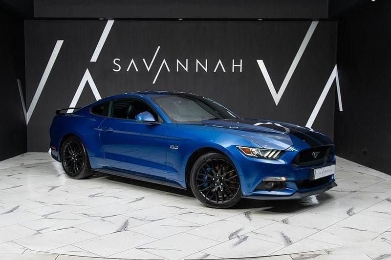 Blue Used 2018 Ford Mustang GT Fastback Coupe | £25,990 (Fair price) - Image 1/4