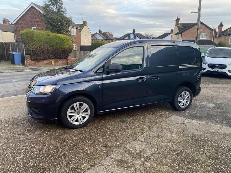Used VW Caddy 122 HP (89 kW) 2021 Blue MPV