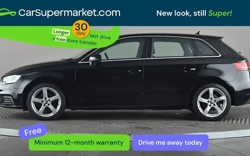 Begagnad Audi A3 e-tron Comfort 204 HK (150 kW) 2020 Svart Halvkombi