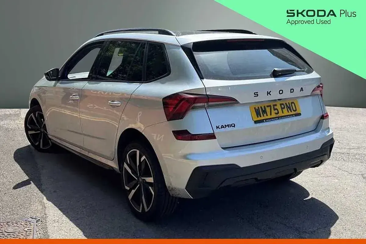 Used Skoda Kamiq Monte Carlo 110 HP (80 kW) 2025 Brilliant silver metallic SUV