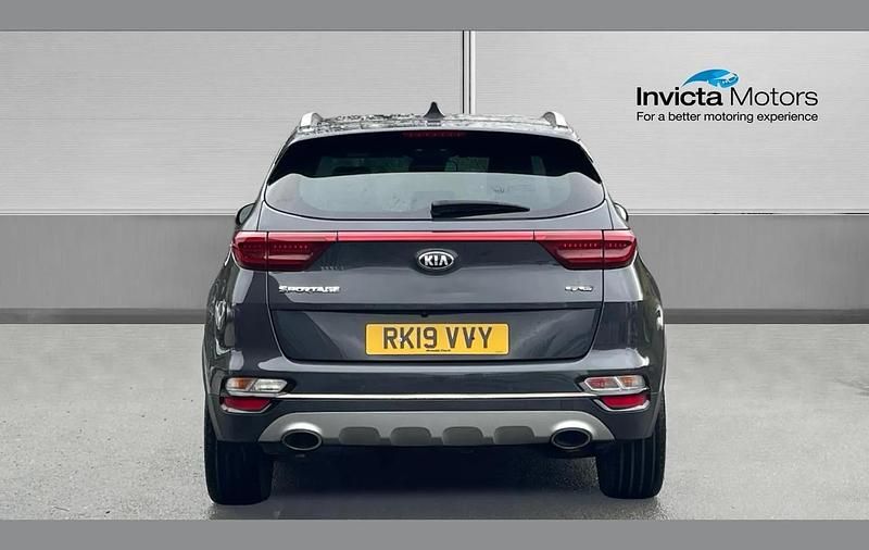 Used Kia Sportage GT-Line 134 HP (98 kW) 2019 Grey SUV