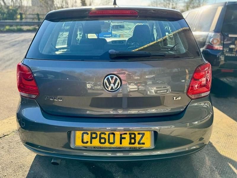 Used VW Polo SE 60 HP (44 kW) 2010 Blue Hatchback