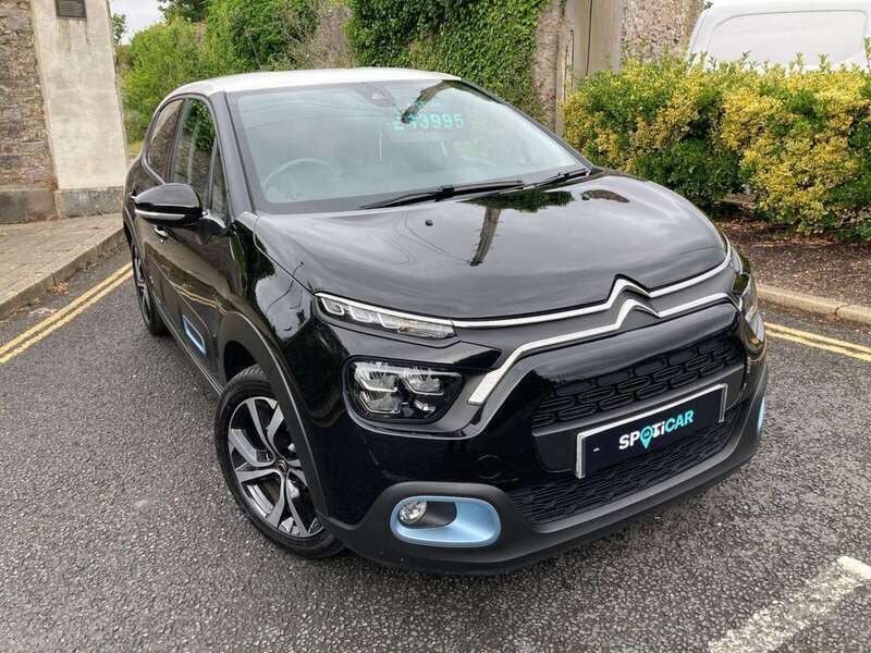 Black Used 2022 Citroën C3 PureTech Hatchback | £13,395 (Fair price) - Image 1/4
