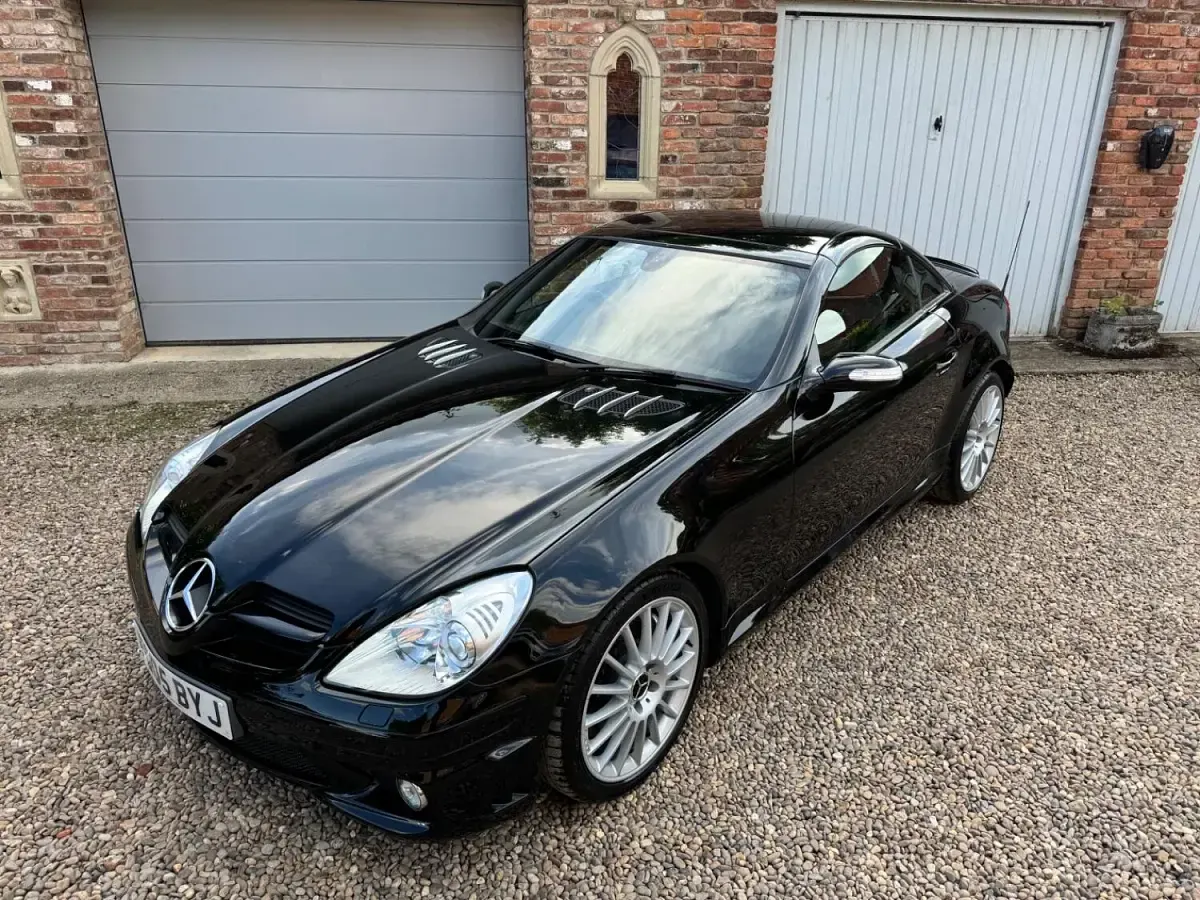 Used Mercedes SLK55 AMG AMG 2005 Black Cabriolet