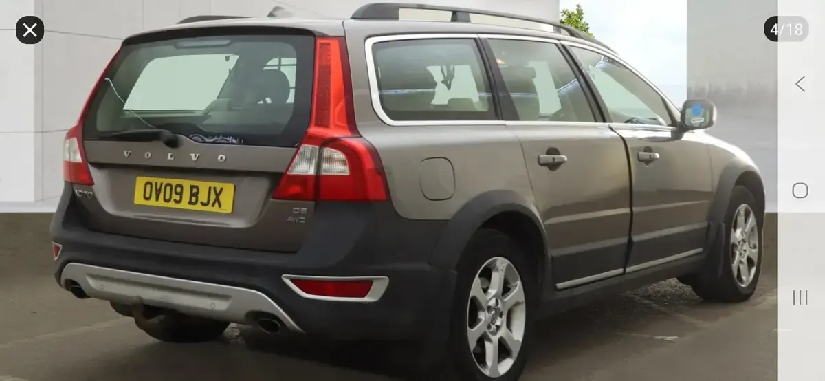 Used Volvo XC70 SE Lux 175 HP (128 kW) 2009 Grey Estate