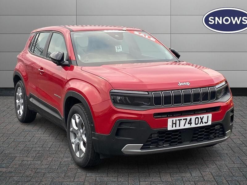 Ruby New 2025 Jeep Avenger Altitude SUV | £20,350 (Fair price) - Image 1/4