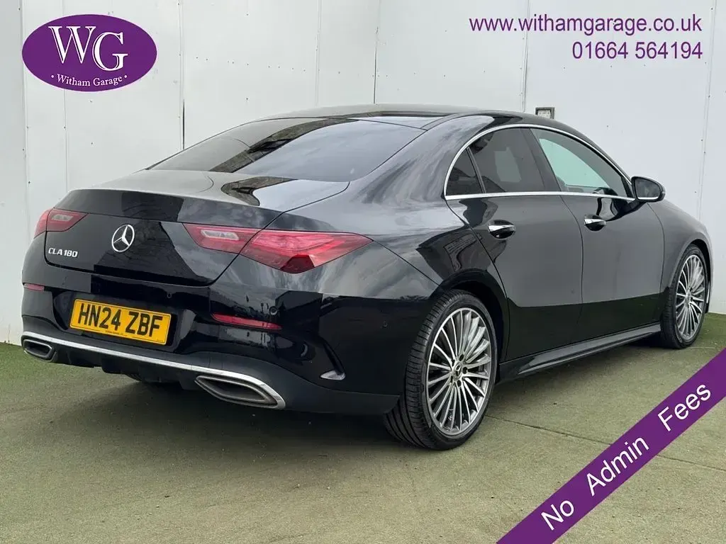 Used Mercedes CLA180 AMG Line Premium 2024 Black Coupe