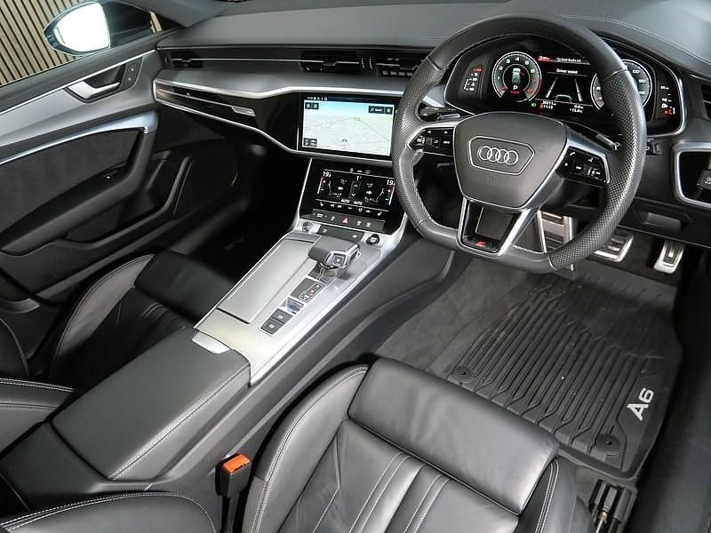 Used Audi A6 S-Line 204 HP (150 kW) 2022 Blue Estate