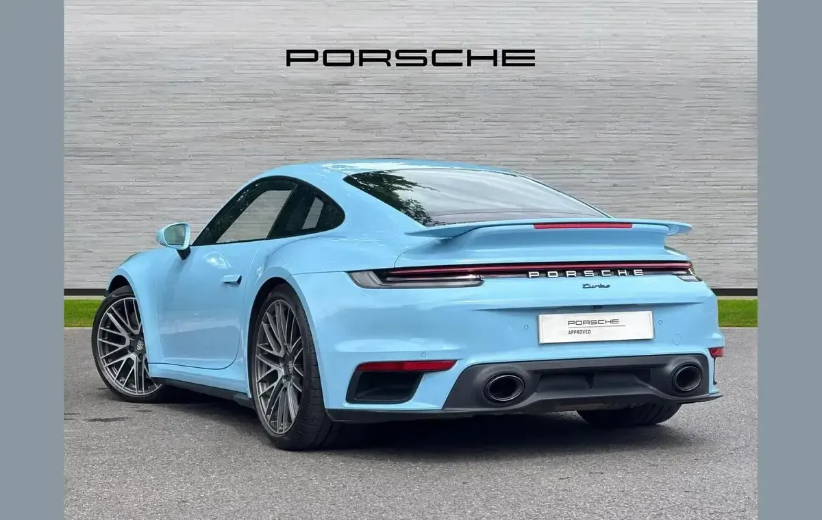 Used Porsche 911 572 HP (420 kW) 2021 Blue Coupe