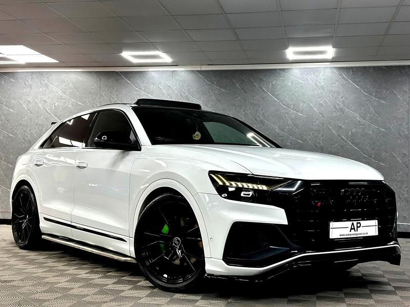 White Used 2018 Audi SQ8 S-Line SUV | £35,990 - Image 1/4