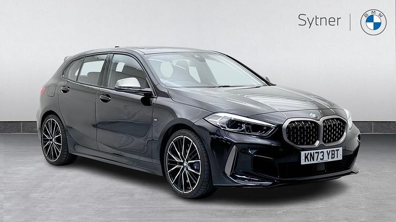 Black Used 2023 BMW M135 Shadowline Hatchback | £32,000 (A bit pricey) - Image 1/4