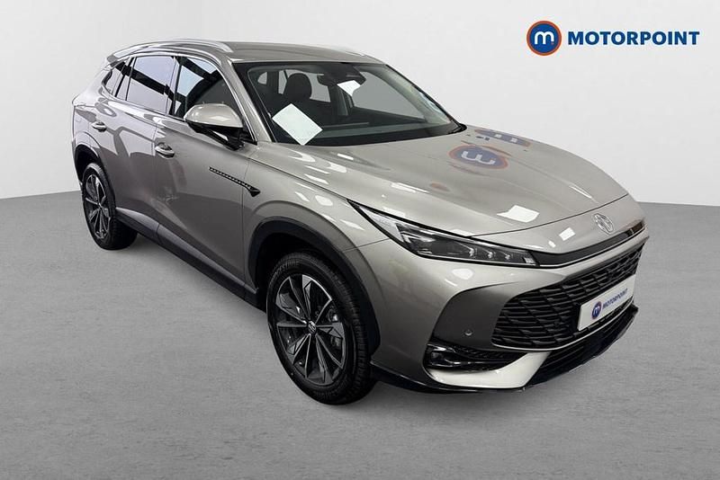 Silver New 2025 MG HS Trophy SUV | £22,999 (Expensive) - Image 1/4