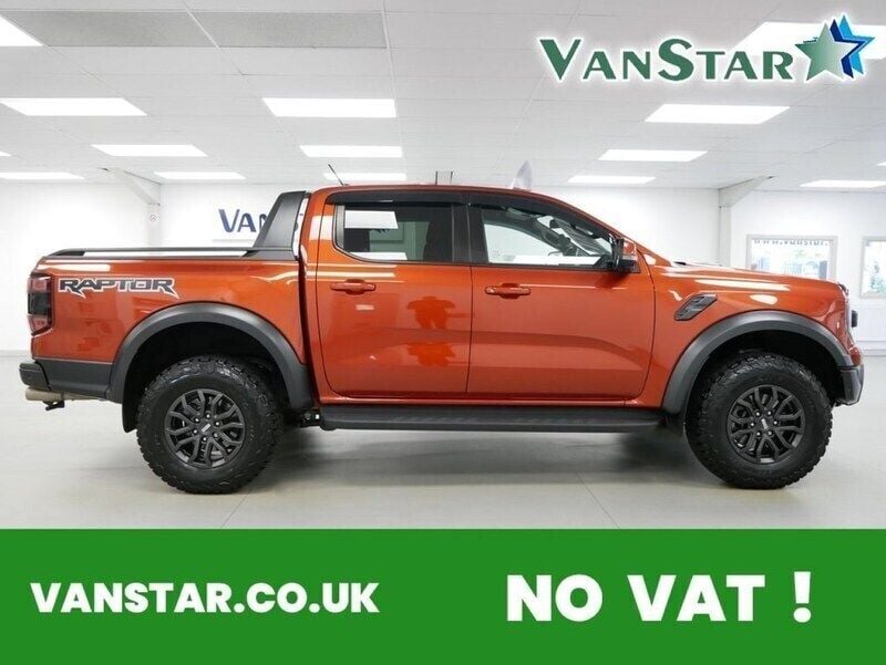 Orange Used 2024 Ford Ranger Raptor Pickup | £49,989 (Good price) - Image 1/4