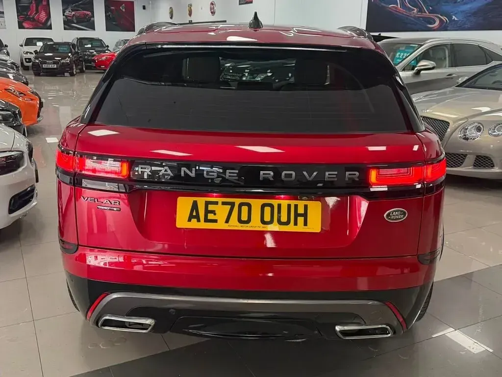 Used Land Rover Range Rover Velar R-Dynamic 240 HP (176 kW) 2020 Red SUV