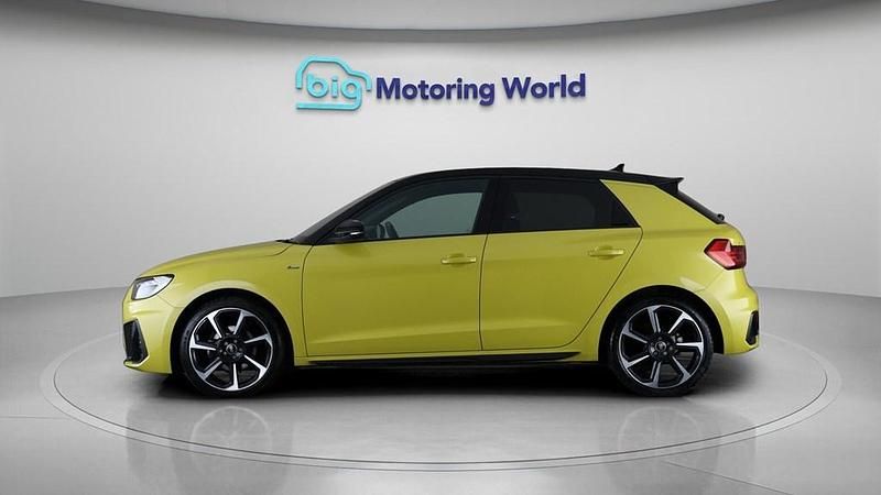 Used Audi A1 Sportback Black Edition 150 HP (110 kW) 2023 Yellow Hatchback