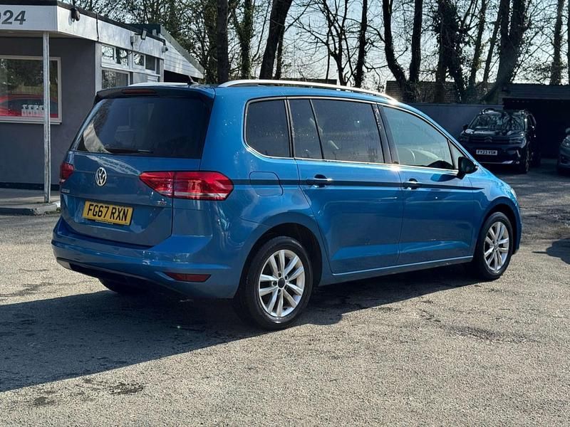 Used VW Touran Family 115 HP (84 kW) 2017 Blue MPV