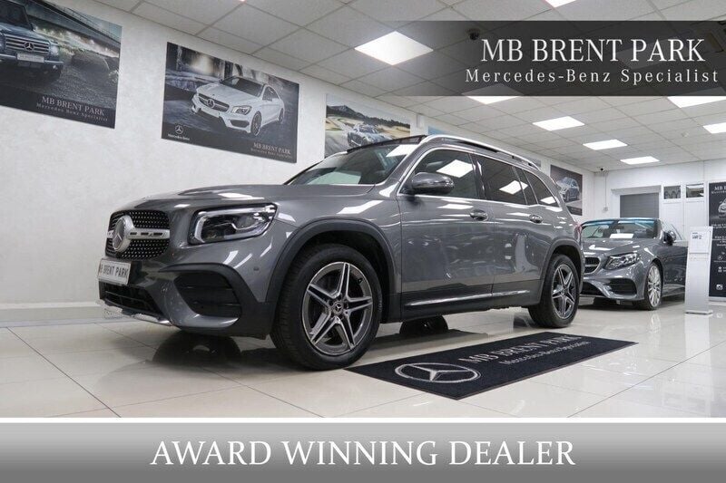 Grey Used 2021 Mercedes GLB200 AMG line SUV | £27,500 (A bit pricey) - Image 1/3