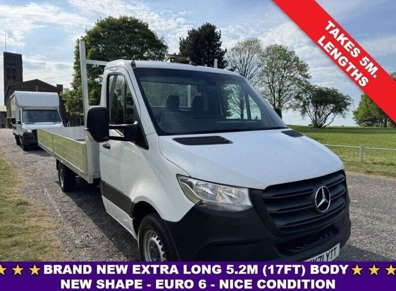 White Used 2022 Mercedes Sprinter Van | £21,995 (Good price) - Image 1/4