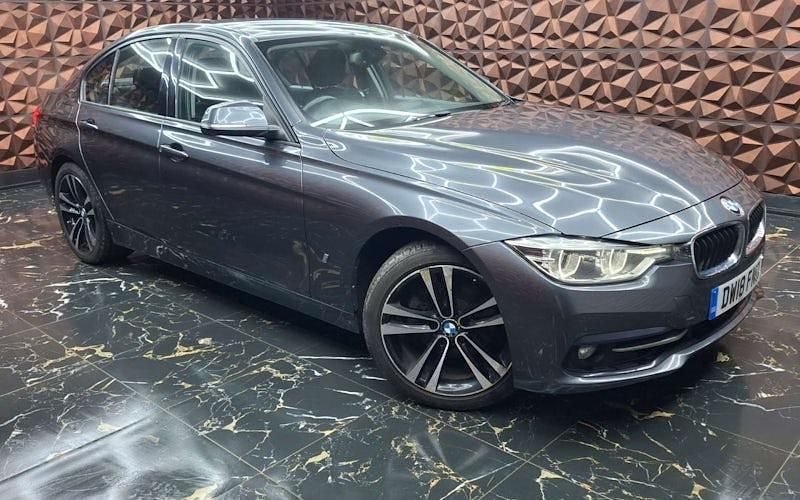 Used BMW 330e Sport Line 252 HP (185 kW) 2018 Grey Sedan