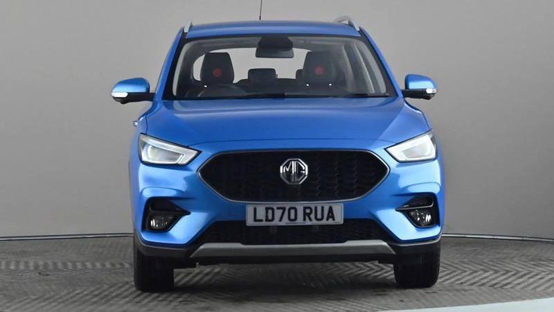 Used MG ZS Exclusive 106 HP (77 kW) 2020 Blue Hatchback