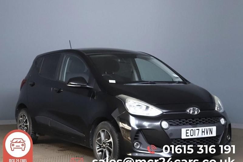 Used Hyundai i10 Premium 87 HP (63 kW) 2017 Black Hatchback