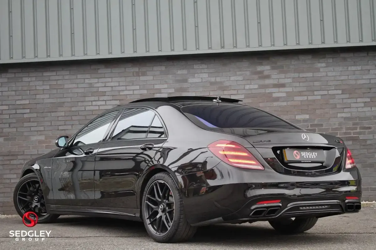 Used Mercedes S63L AMG 2018 Black Sedan