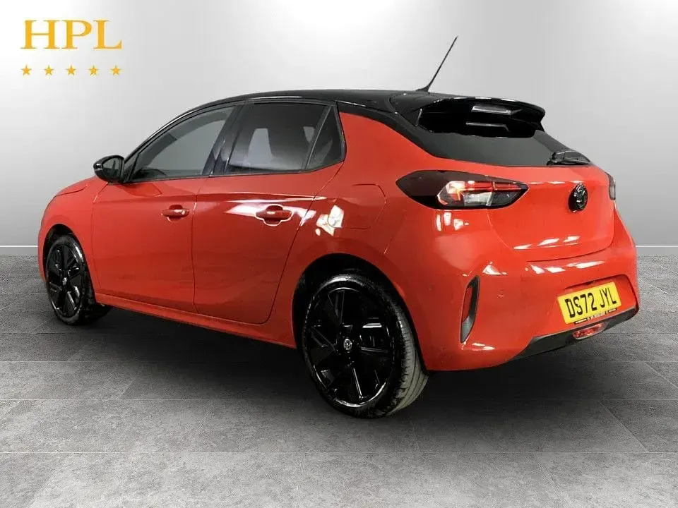 Used Vauxhall Corsa-e Edition 100 kW (136 HP) 2022 Red Hatchback