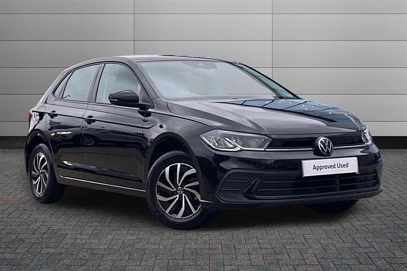 Black Used 2023 VW Polo Life Hatchback | £17,060 (Fair price) - Image 1/4