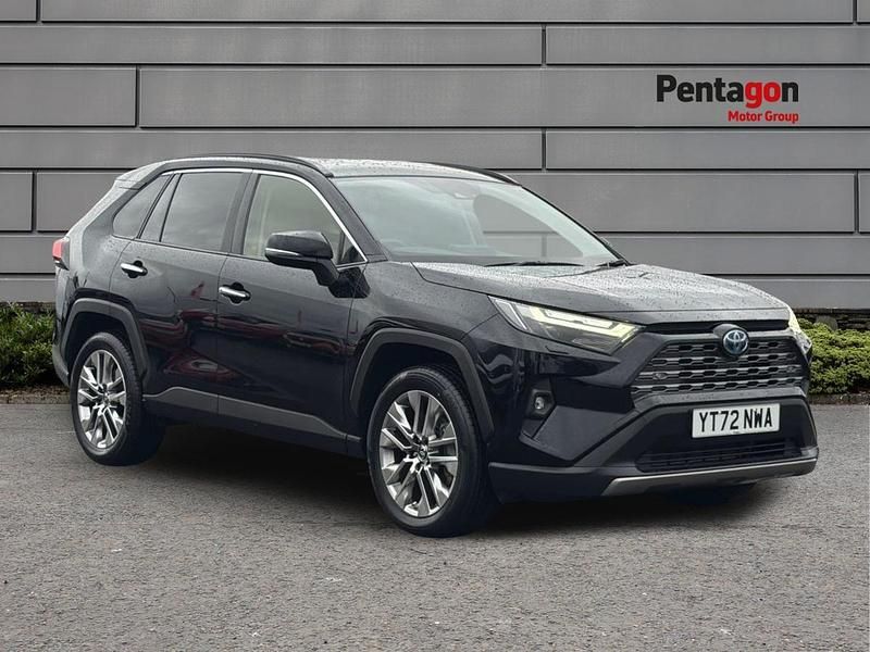 Black Used 2022 Toyota RAV4 SUV | £30,345 (Fair price) - Image 1/4