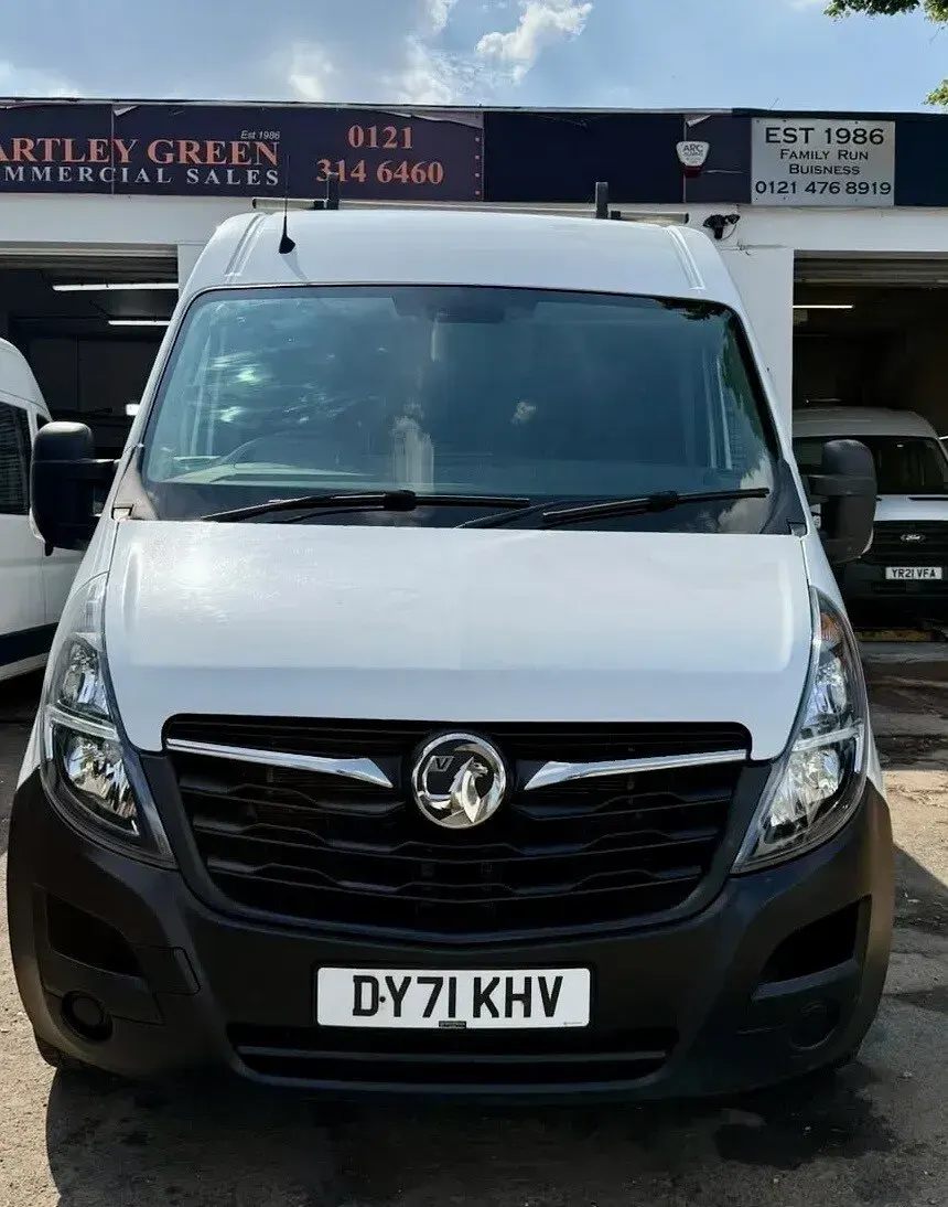 Used Vauxhall Movano Edition 2021 White