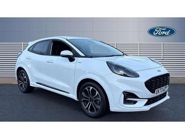 White Used 2023 Ford Puma ST-Line SUV | £16,078 (Good price) - Image 1/4