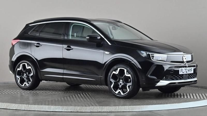 Black Used 2022 Vauxhall Grandland X Elite SUV | £17,798 (Fair price) - Image 1/4