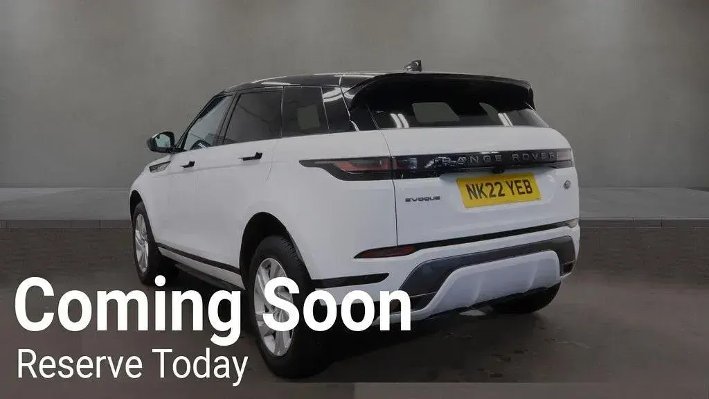Used Land Rover Range Rover evoque R-Dynamic 2022 White SUV