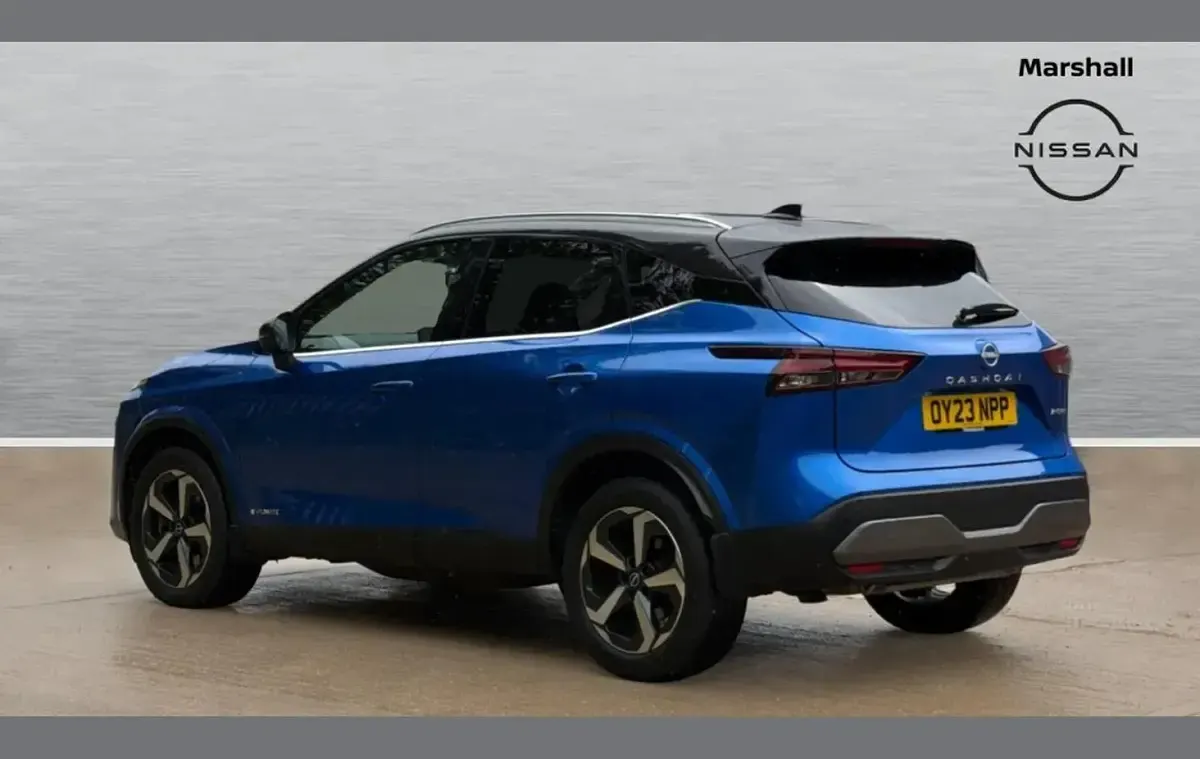 Used Nissan Qashqai N-Connecta 190 HP (139 kW) 2023 Blue SUV