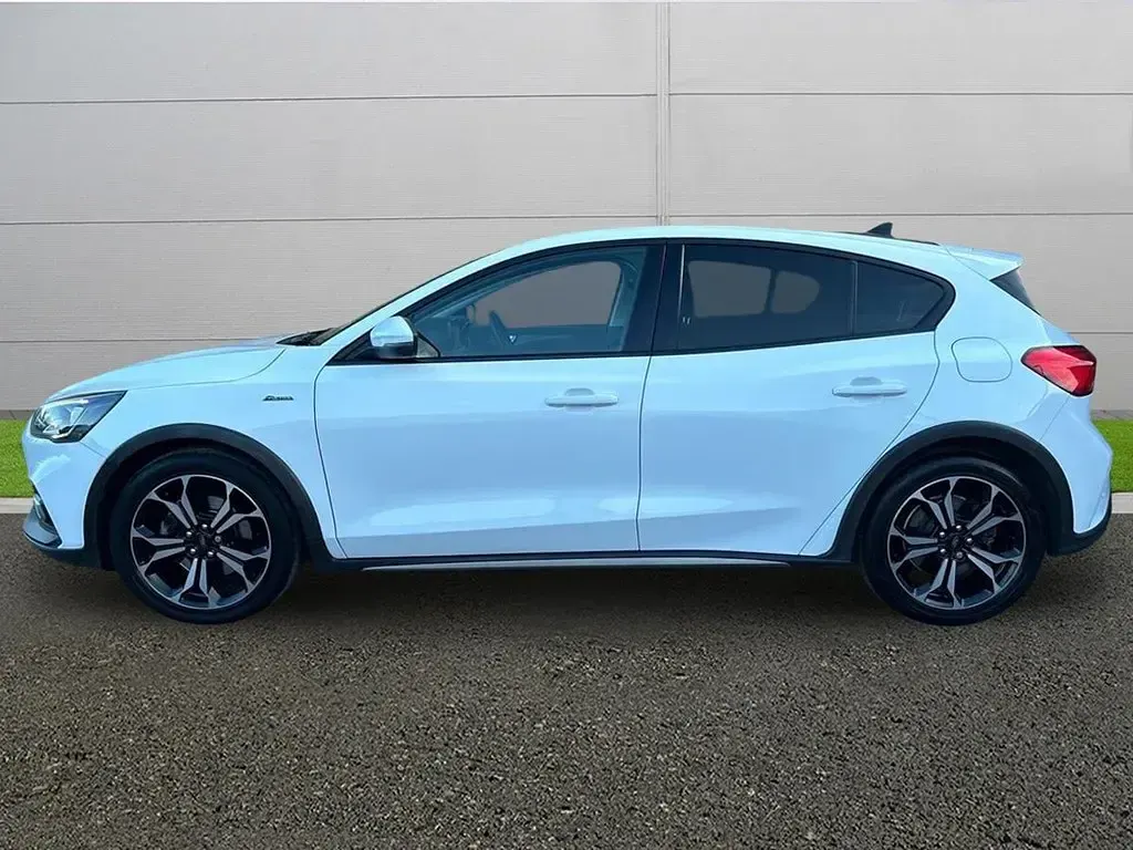 Begagnad Ford Focus Active 125 HK (91 kW) 2019 Vit Halvkombi