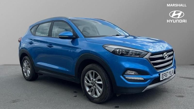 Used Hyundai Tucson SE 132 HP (97 kW) 2017 Blue SUV