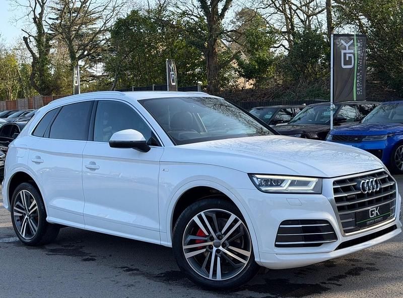 Used Audi Q5 S-Line 190 HP (139 kW) 2017 White SUV