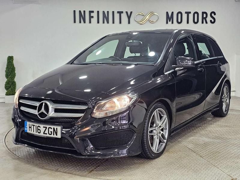 Used Mercedes B200 AMG line 2016 Black MPV