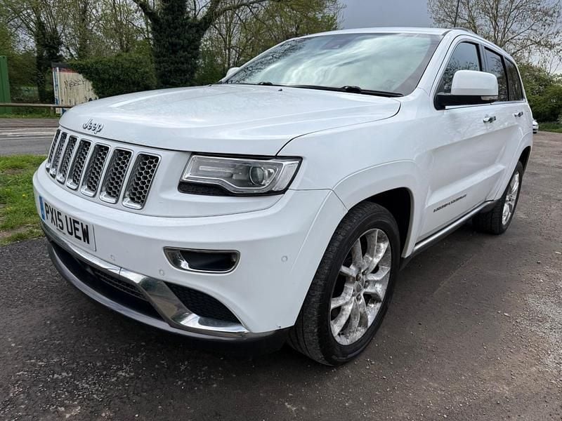 Used Jeep Grand Cherokee Summit 243 HP (178 kW) 2015 White SUV